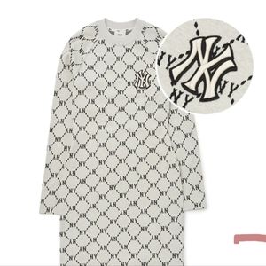 NNW authentic MLB Dia MONOGRAM Jaquard Women`S Polo Dress